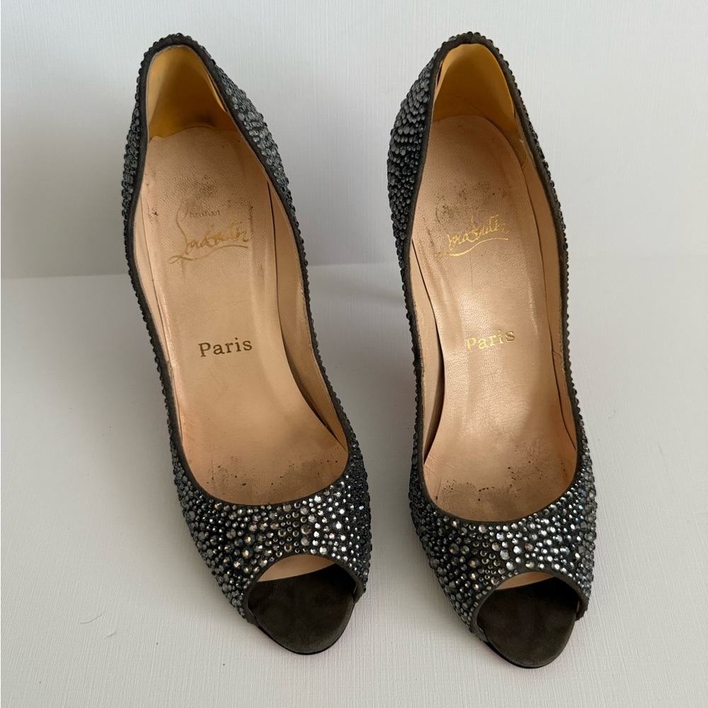 Christian Louboutin Swarovski Red Bottom Heels